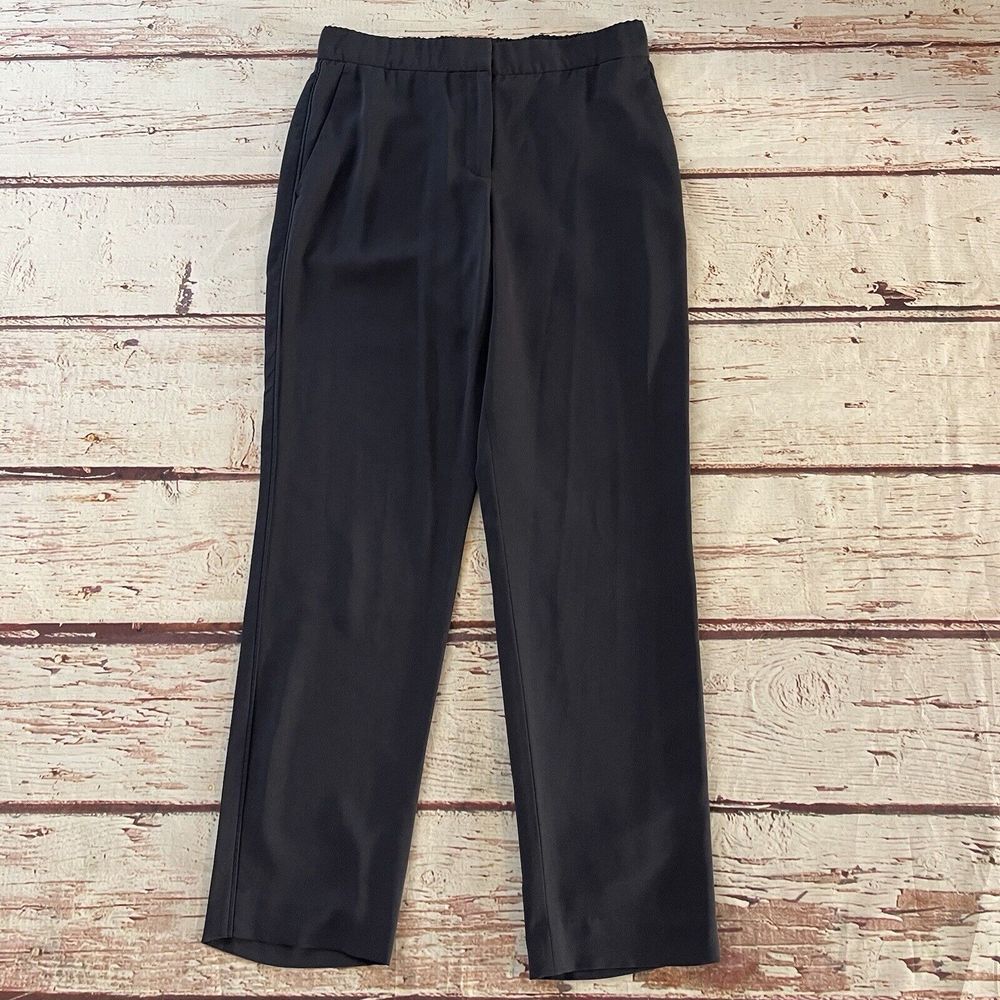 Theory Thaniel Z Drapey Crepe Cropped Pants‎ 2 has a stain needs an Oxy wash